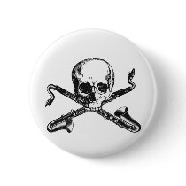 Bass Clarinet Pirate Buttons