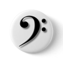 Bass Clef Button