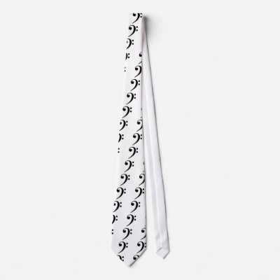 Bass Clef - F Clef Music Symbol Ties by itssymbolic