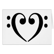 Bass Clef Heart