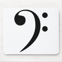 Bass Clef Mouse Mat