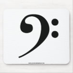 Bass Clef Mousepad