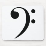 Bass Clef Mouse Mat