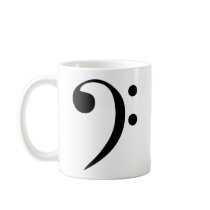 Bass Clef Mugs