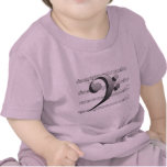 Bass Clef Music Shirts and Clothing