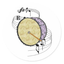 Bass Drum Stickers