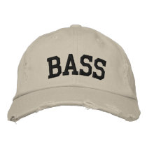 Bass Embroidered Hat