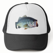 Bass Fish Trucker Hat