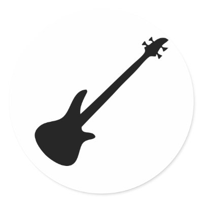 bass guitar bassist stickers by Tomaniac