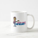 Bass Guitar Girl Coffee Mug