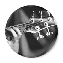 bass guitar fridge magnet