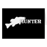 BASS HUNTER GREETING CARDS