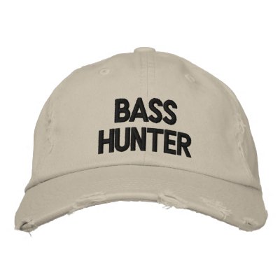 BASS HUNTER BASEBALL CAP by OutdoorAddix