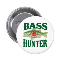 Bass Hunter Pin
