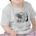 Bass player , bass and hand, negative image tshirts