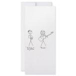 Bass player humour- You Have A Big Bottom rack cards