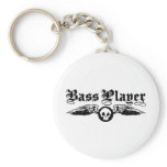 Bass Player Keychain