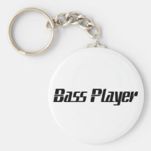 Bass Player Keychain