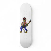 bass player skateboard