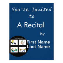 bass player what I think I do circle Personalised Invites