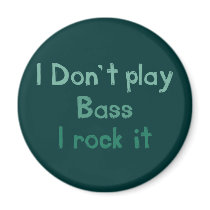 Bass Rock It Magnet