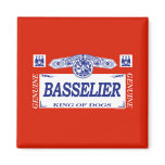 Basselier Fridge Magnet