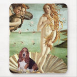 Basset 1 - Birth of Venus mousepads