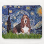 Basset 1 - Starry Night Mouse Pads