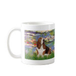 Basset 2 - Lilies 2 Coffee Mugs