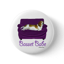 Basset Babe Pin
