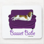 Basset Babe Mouse Pad