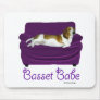 Basset Babe Mouse Pad