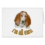 Basset Ears Card