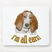 Basset Ears Mouse Mats