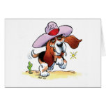 Basset Got Drool? Blank Notecard
