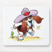 Basset Got Drool? Mousepad