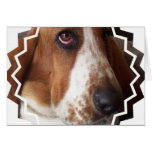 Basset  Greeting Card