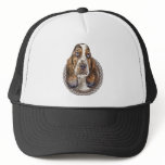 Basset Hound 001 Hats