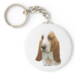 Basset Hound 8K92D-07 Key Chain