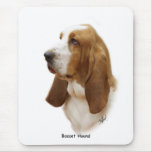 Basset Hound 9J055D-15 Mouse Mat