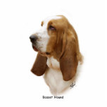 Basset Hound 9J055D-15 Acrylic Cut Outs