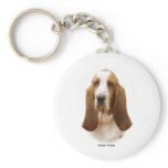 Basset Hound 9J055D-18 Keychain