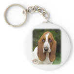 Basset Hound 9L9D-05_2 Key Chains
