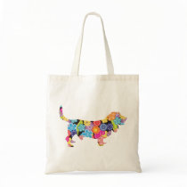 Basset Hound Canvas Bag