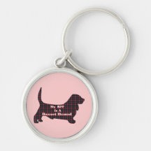 Basset Hound BFF Keychains