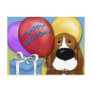 Basset Hound Birthday Postcard