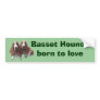 Basset Hound Buddies Bumper Sticker