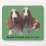Basset Hound Buddies Mousepad