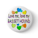 BASSET HOUND buttons