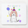 Basset Hound Celebrate Mouse Pad